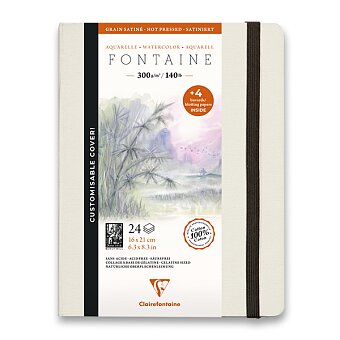 Akvarelové Album Clairefontaine Fontaine