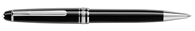 černé kuličkové pero Montblanc Meisterstück